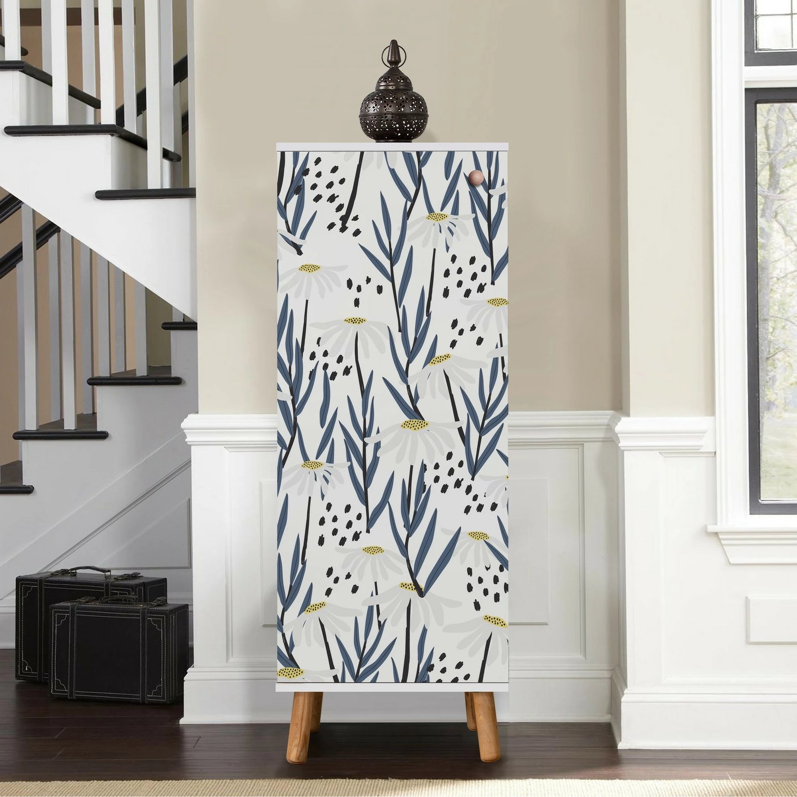 Dollap për këpuca Hanah Home, Vegas - B 909, i bardhë, me këmbë druri