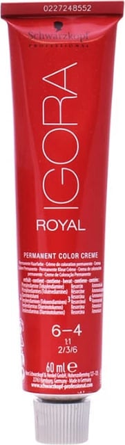 Krem ngjyrosës për flokë Schwarzkopf Igora Royal 6-4, 60ml
