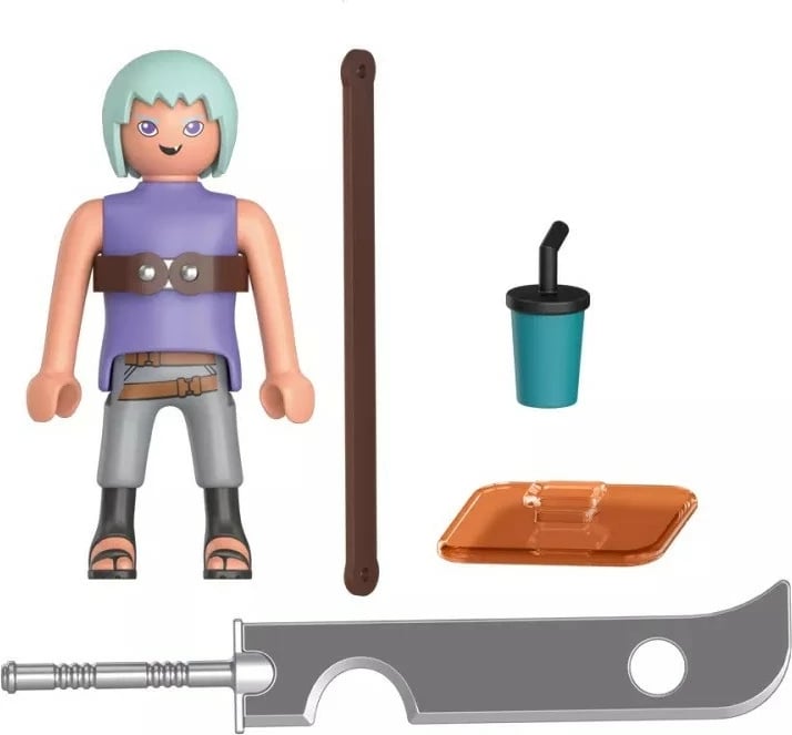 Figurë aksioni Playmobil Naruto Shippuden Suigetsu 71112, 7 pjesë
