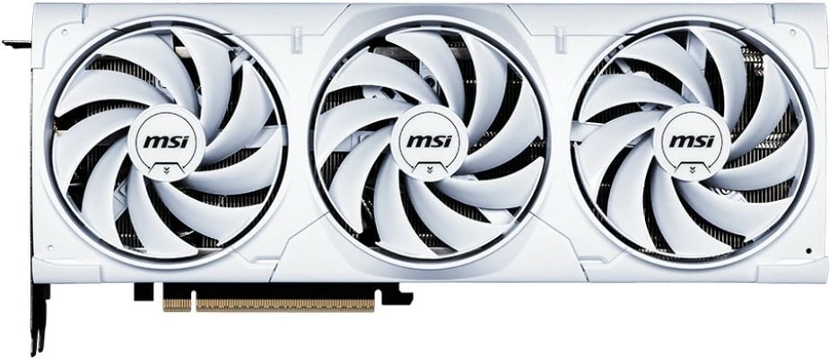 Kartelë grafike MSI GeForce RTX 5080 VENTUS 3X OC, 16GB GDDR7, e bardhë