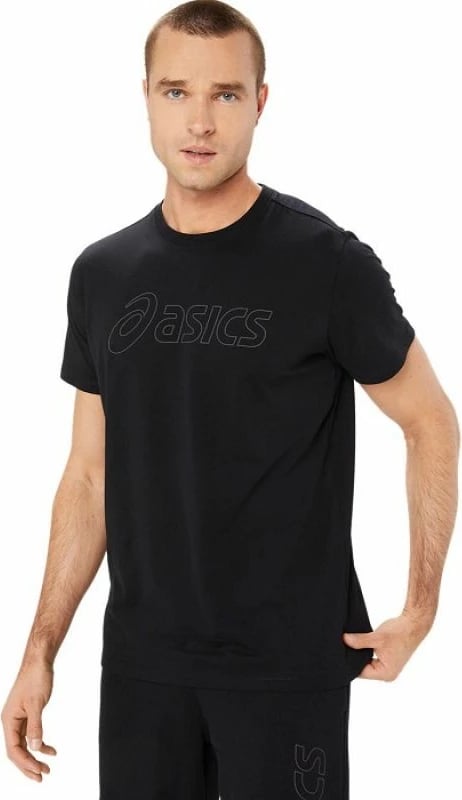 Maicë për meshkuj Asics, e zezë