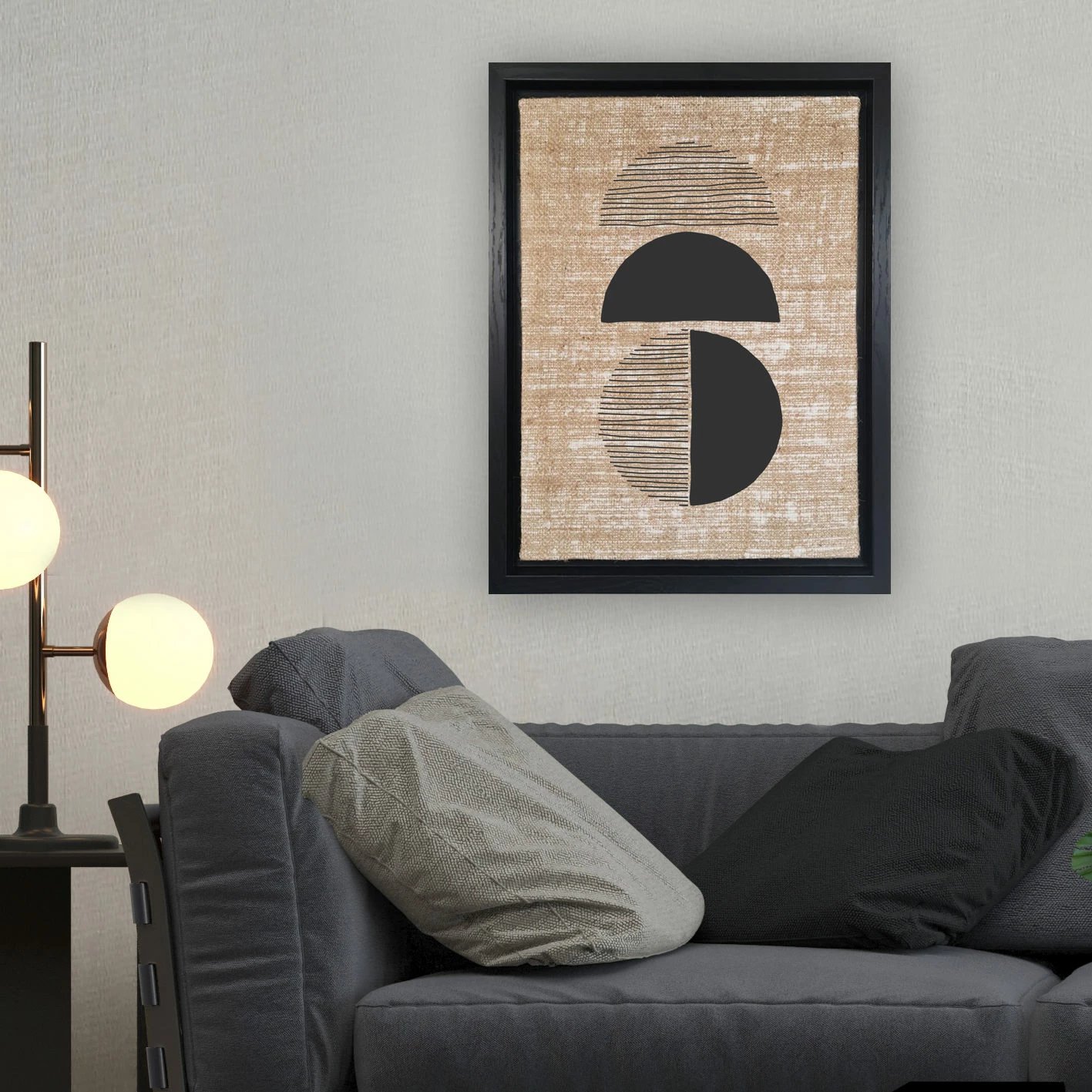 Pikturë dekorative në kanavacë, shumëngjyrëshe, Wallity, LSJ218042895243 - 6696, 66x96cm