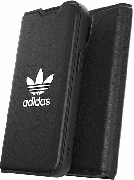 Mbështjellës Adidas OR Booklet Case Basic për iPhone 14, 6.1", i zi