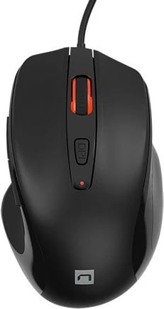 Maus Natec Pigeon 2, me kabllo, 4000 DPI, 1.8m, i zi
