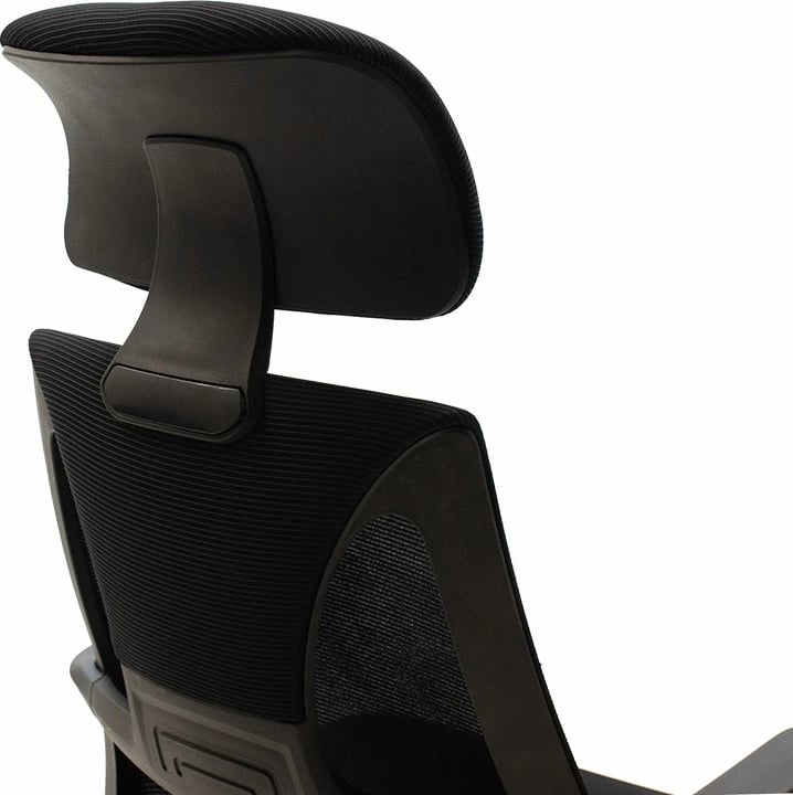 Karrige për zyre Dolphin, e zezë