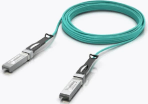 Kabëll optik aktiv Ubiquiti UACC-AOC-SFP28-5M, 5 m, SFP28, Aqua