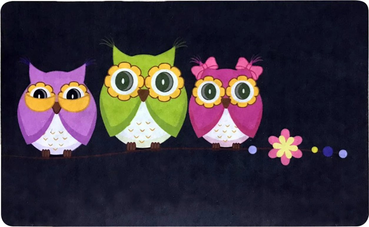 Shilte hyrëse PVC, dizajn me tri bufë, shumëngjyrëshe, 40x60cm