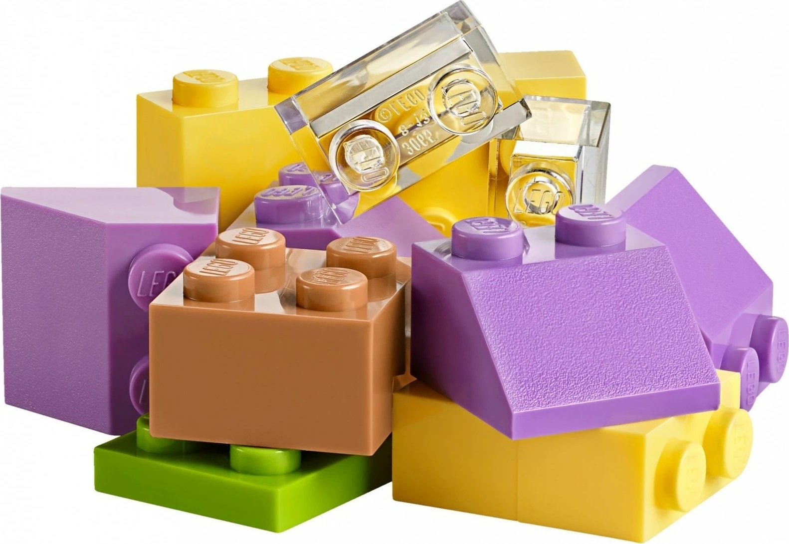 Set LEGO Classic 10713 Creative Suitcase, 213 pjesë, Valixhe e verdhë