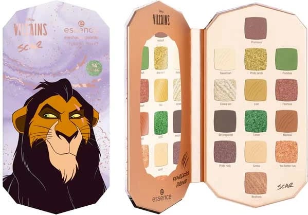 Palet për sy Essence Disney Villains Scar, 11.2 gr