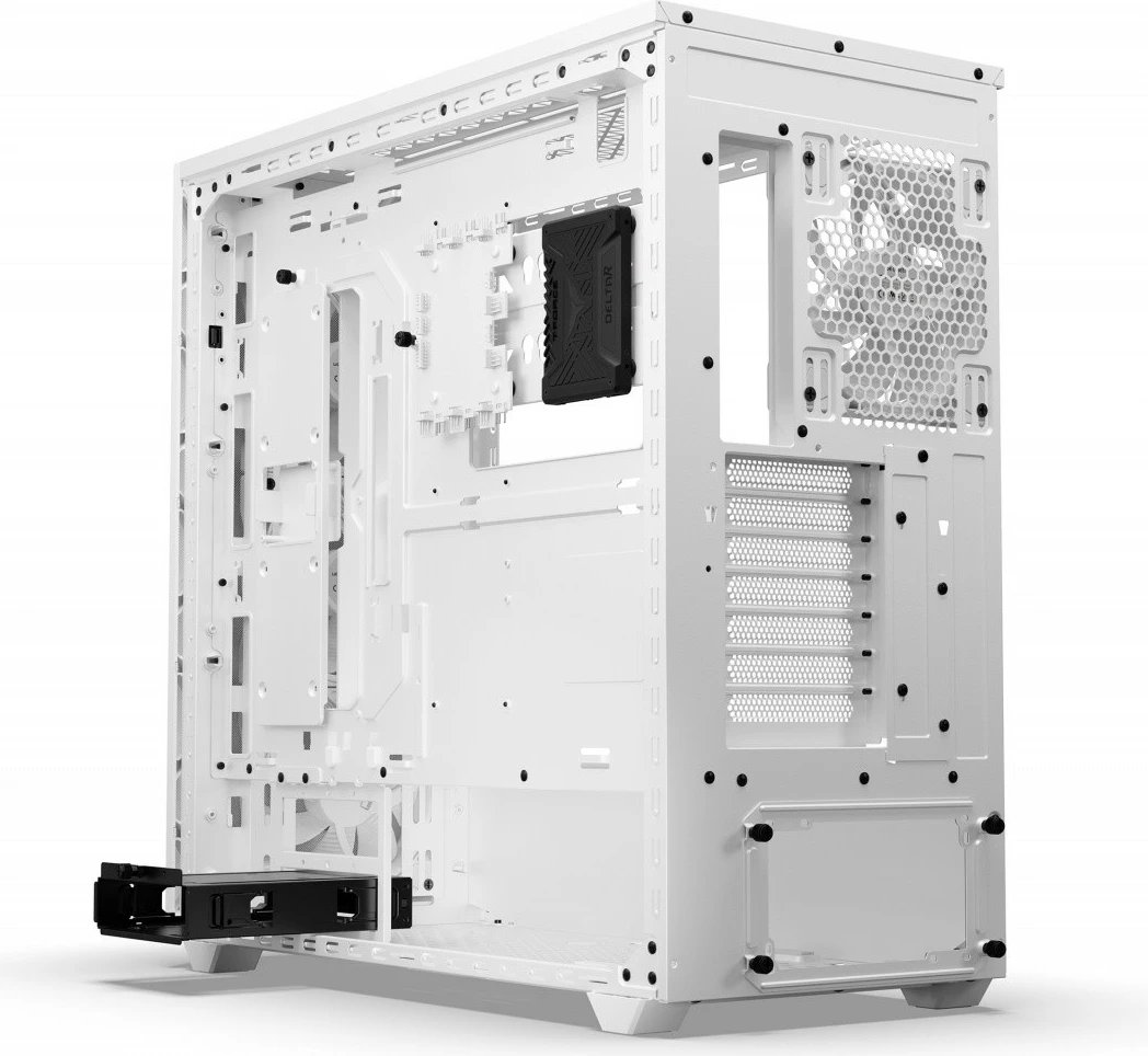 Kasë, be quiet!, Shadow Base 800 FX BGW64, Midi Tower ATX/E-ATX me ARGB, 4x 140mm fan, xham i kalitur, USB-C, e bardhë