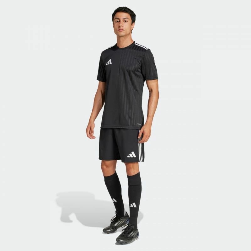 Fanellë futbolli për meshkuj adidas, e zezë