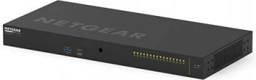 Switch Netgear M4250-16XF, 16x SFP+, i menaxhuar, për rack, i zi