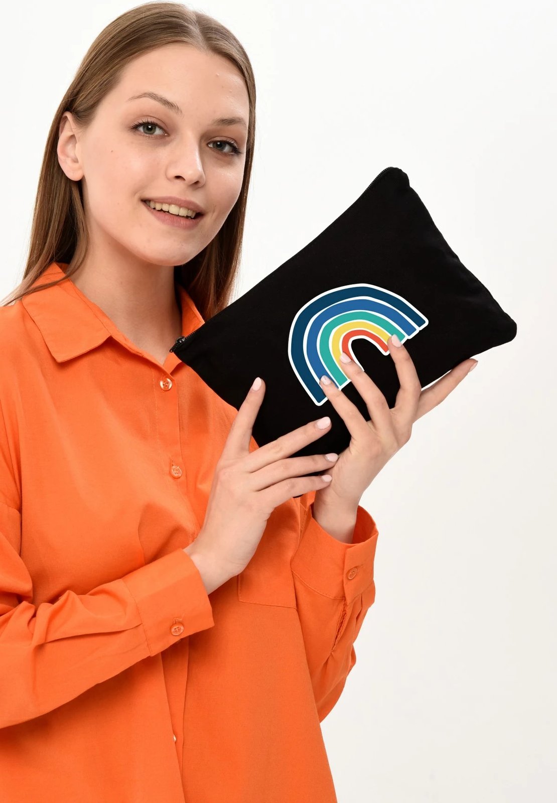 Çantë make-up Zoozie Bags, e zezë, 25x18cm