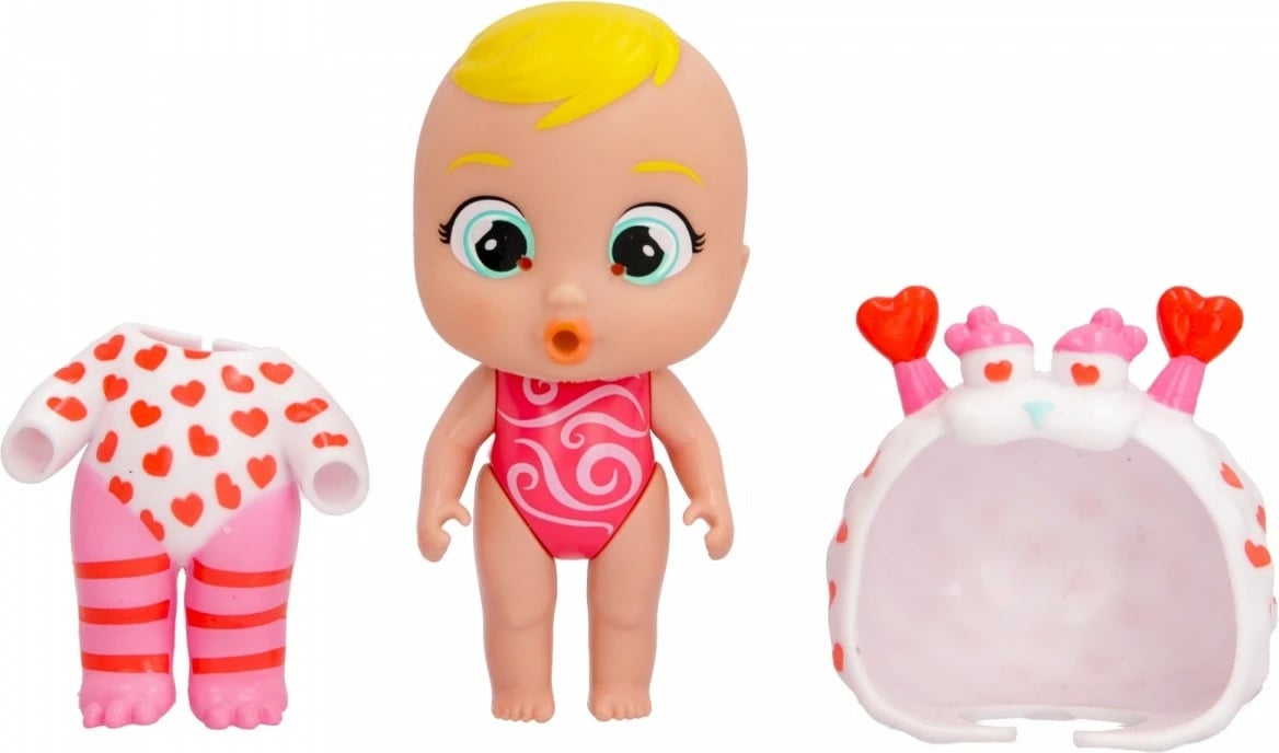 Kukull Cry Babies Stars Jumpy Monsters Momo, Tm Toys, plastike, për vajza, pa bateri