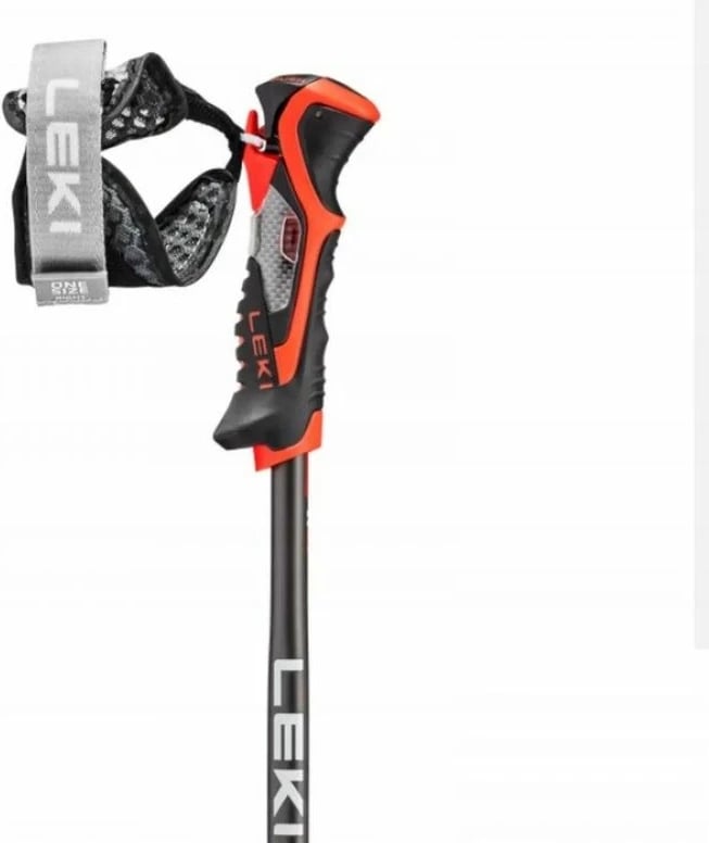 Shkopinj për ecje nordike Yakimasport, unisex, të zezë dhe të kuqe