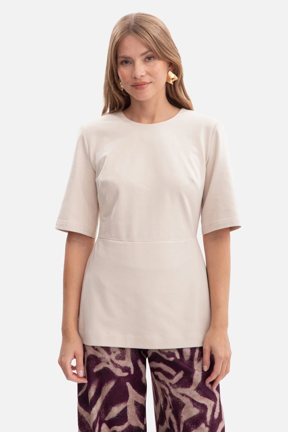 Bluzë për femra BeWear 218643, beige