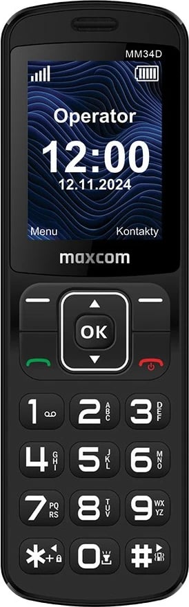 Telefon zyre Maxcom MM34D, 4G, 2.4 inç, i zi