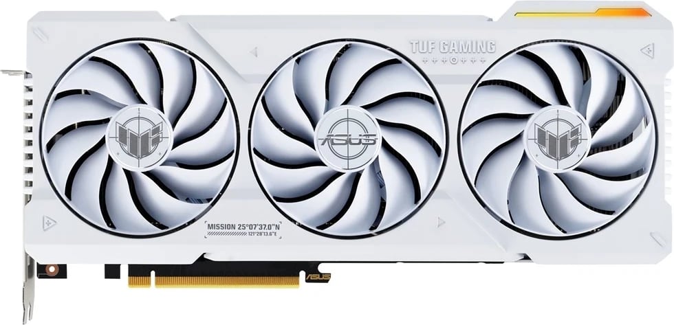 Kartë Grafike ASUS TUF Gaming TUF-RTX4070TIS-O16G-WHITE-GAMING, NVIDIA GeForce RTX 4070 Ti SUPER, 16 GB GDDR6X, e bardhë Kartë Grafike ASUS TUF Gaming TUF-RTX4070TIS-O16G-WHITE-GAMING, NVIDIA GeForce RTX 4070 Ti SUPER, 16 GB GDDR6X, e bardhë