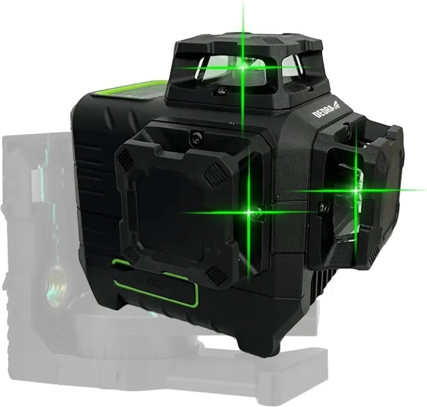 Nivel lazer DEDRA MC0907, 3D, dioda të gjelbra