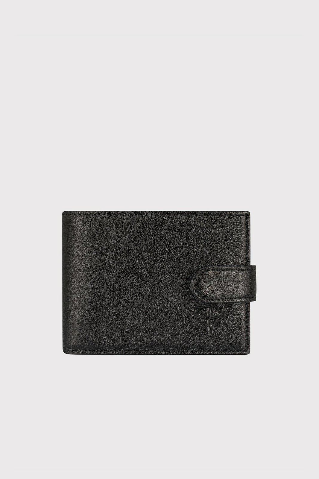 Portofol për burra, lëkurë e zezë, Zoozie Bags Everton