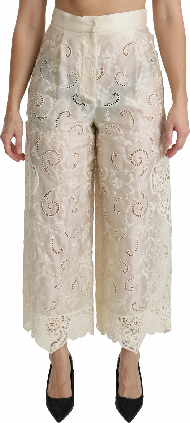Pantallona për femra Dolce & Gabbana, bezhë