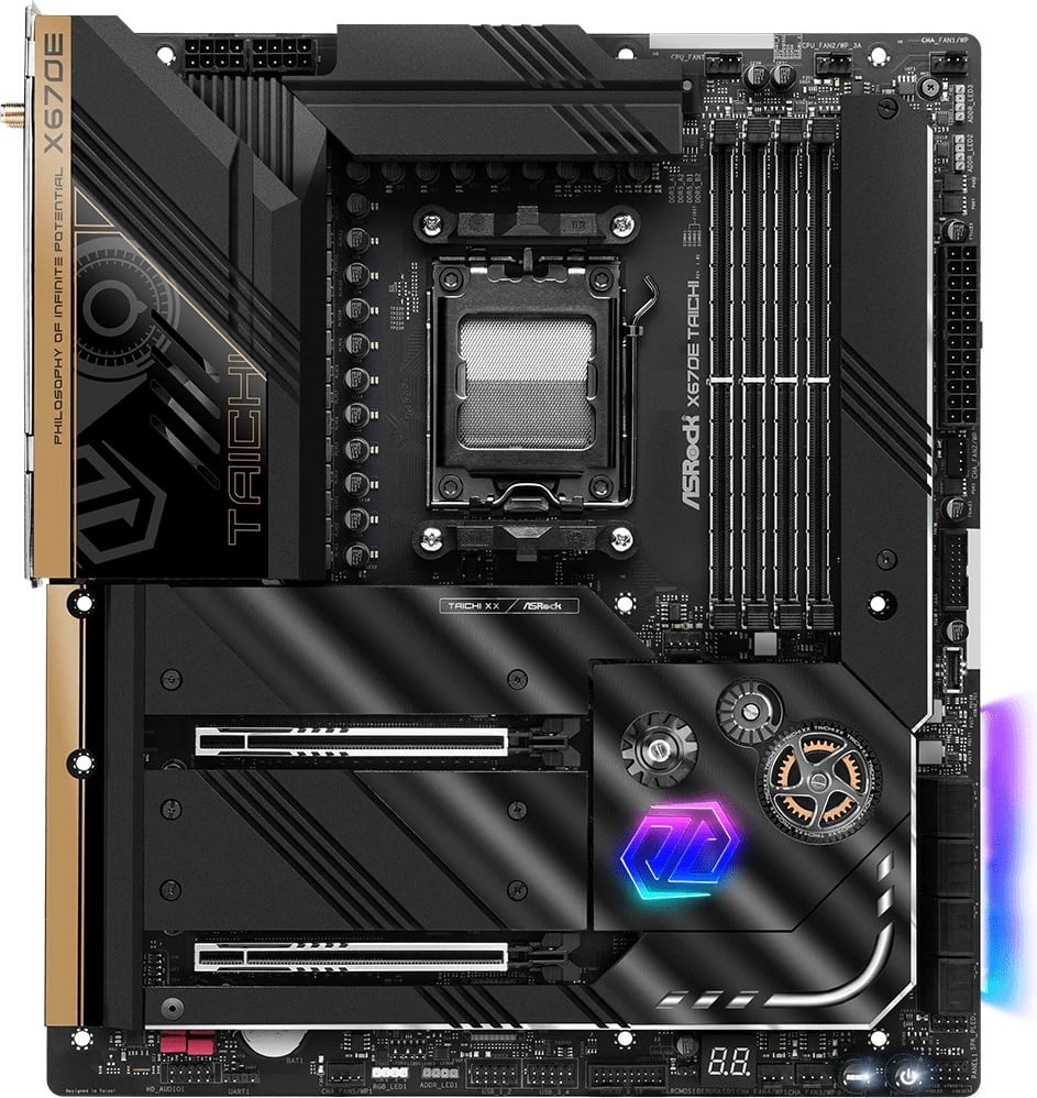 Pllakë amë Asrock X670E TAICHI AMD X670, AM5 Extended ATX