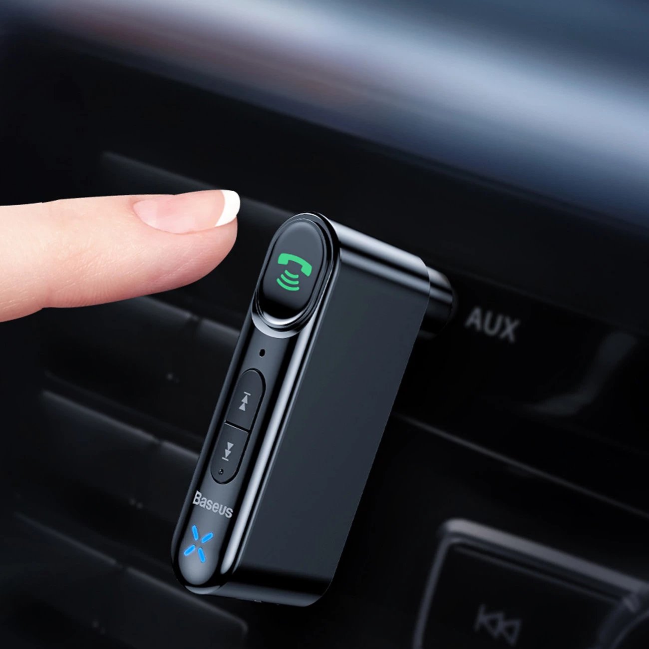 Transmetues Bluetooth Baseus BSBA-02, AUX, Bluetooth 5.0, i zi