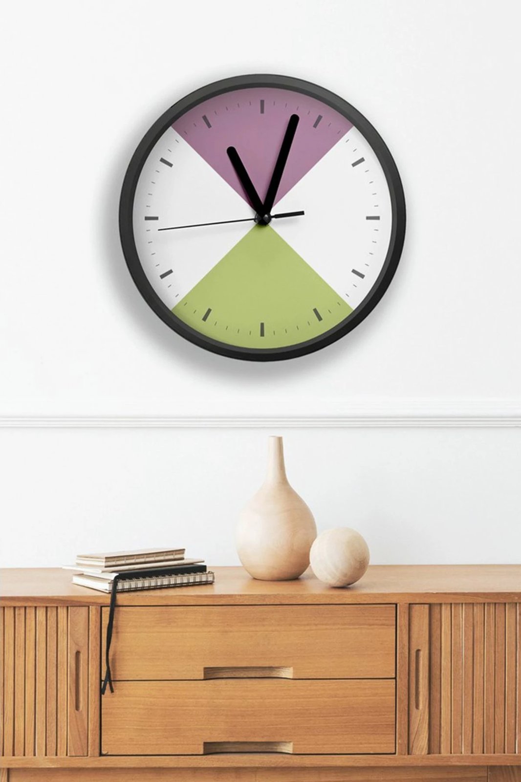 Orë dekorative MDF, shumëngjyrëshe, Wallity Artavessa3Dclock7