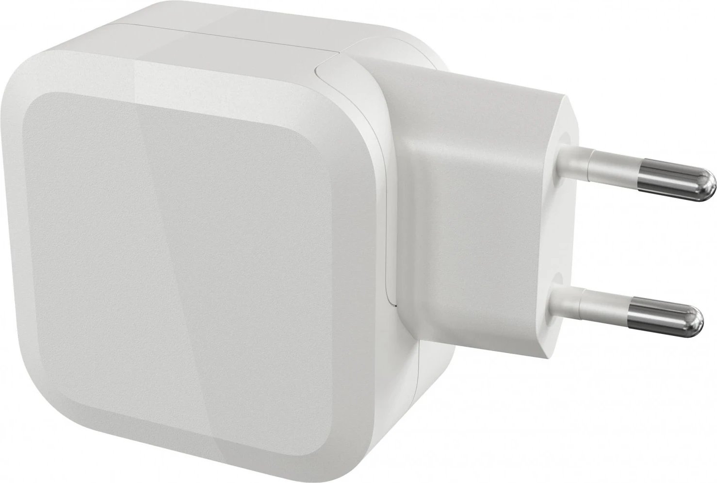 Karikues USB-C/A, Green Cell, GaN, 2xUSB-C, 1xUSB-A,65W, i bardhë  
