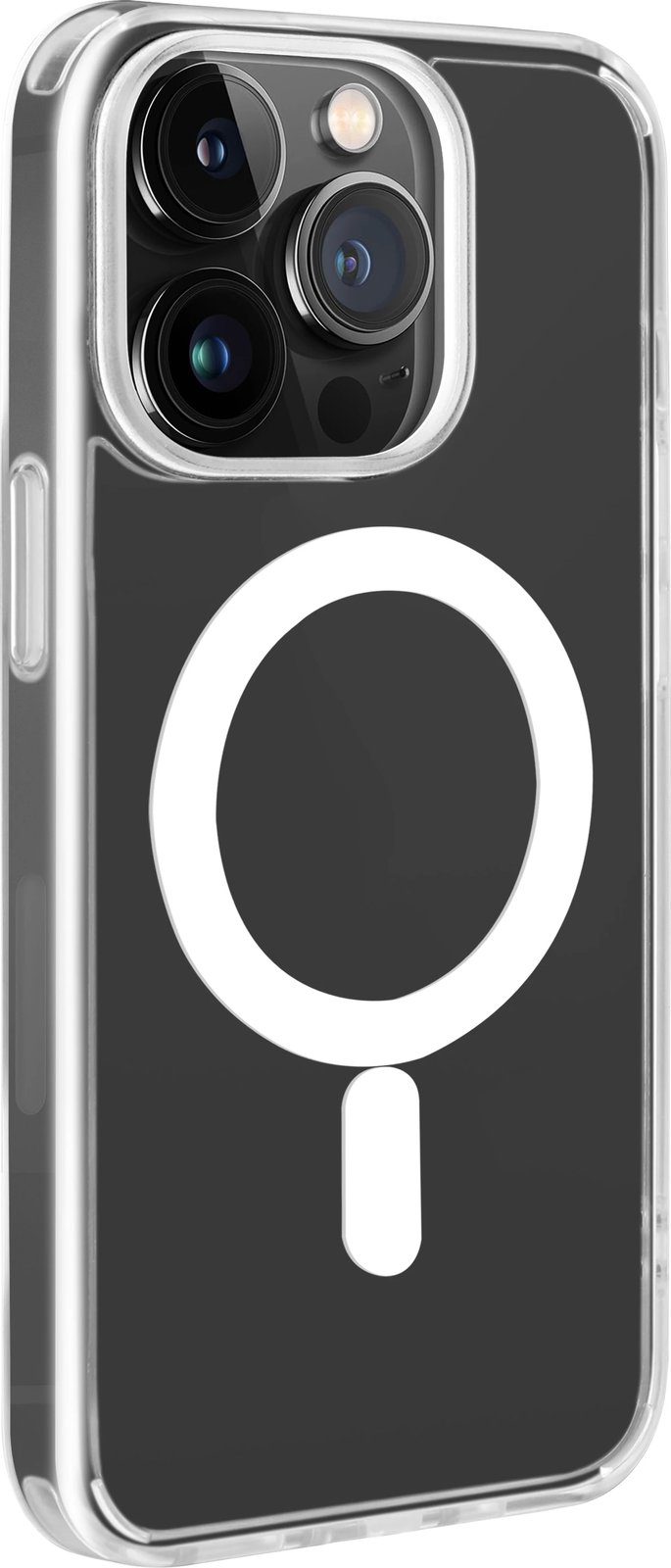 Mbështjellës Puro Lite Mag MagSafe për iPhone 14 Pro, transparent
