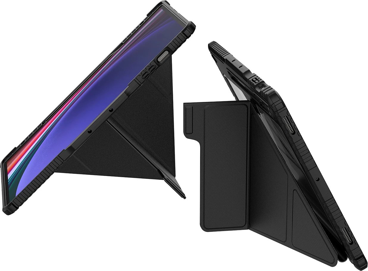 Mbështjellës Nillkin Bumper Leather Case Pro për Samsung Galaxy Tab S9+, e zezë