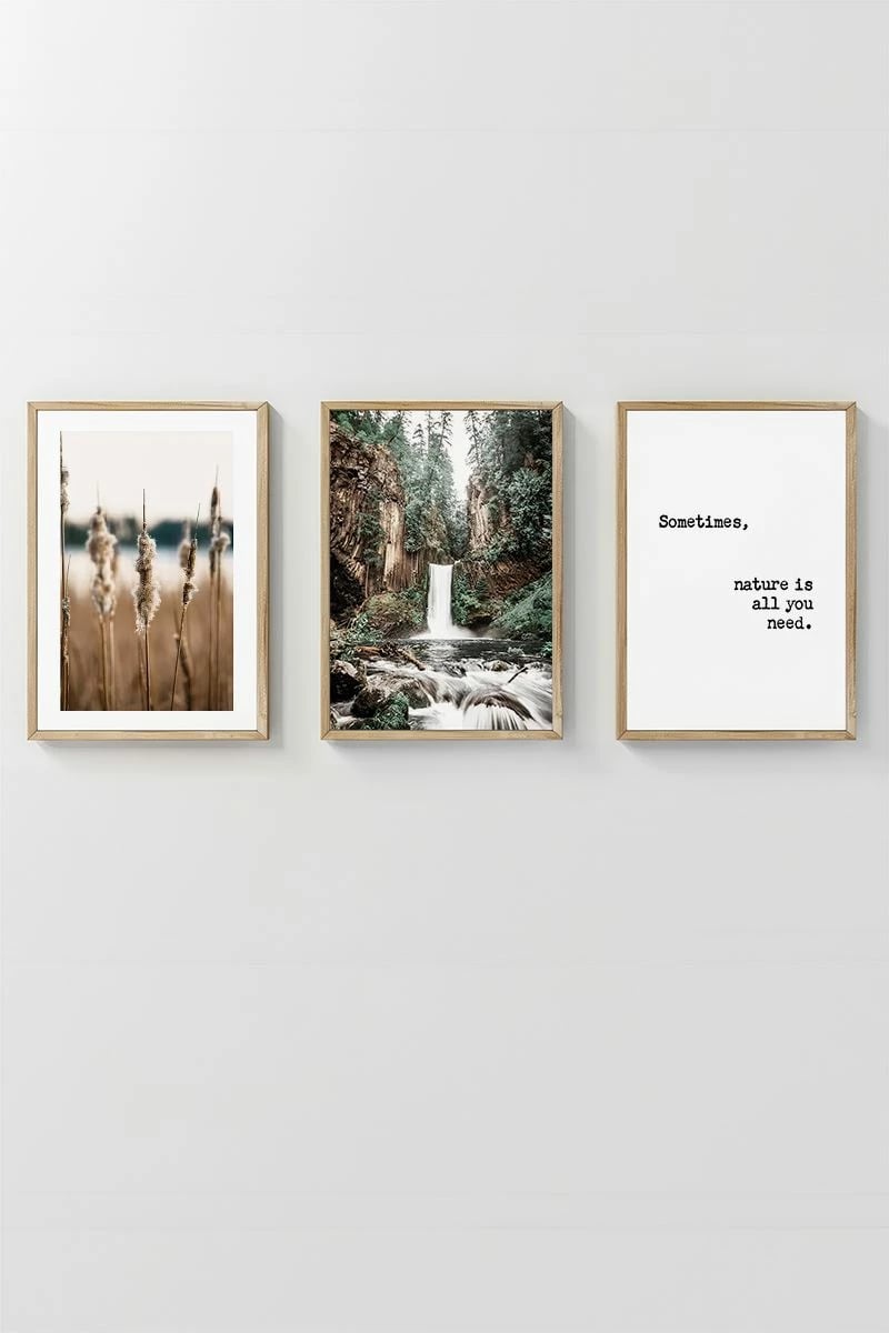 Pikturë dekorative me kornizë (3 copë), Wallity, Artcerceve16