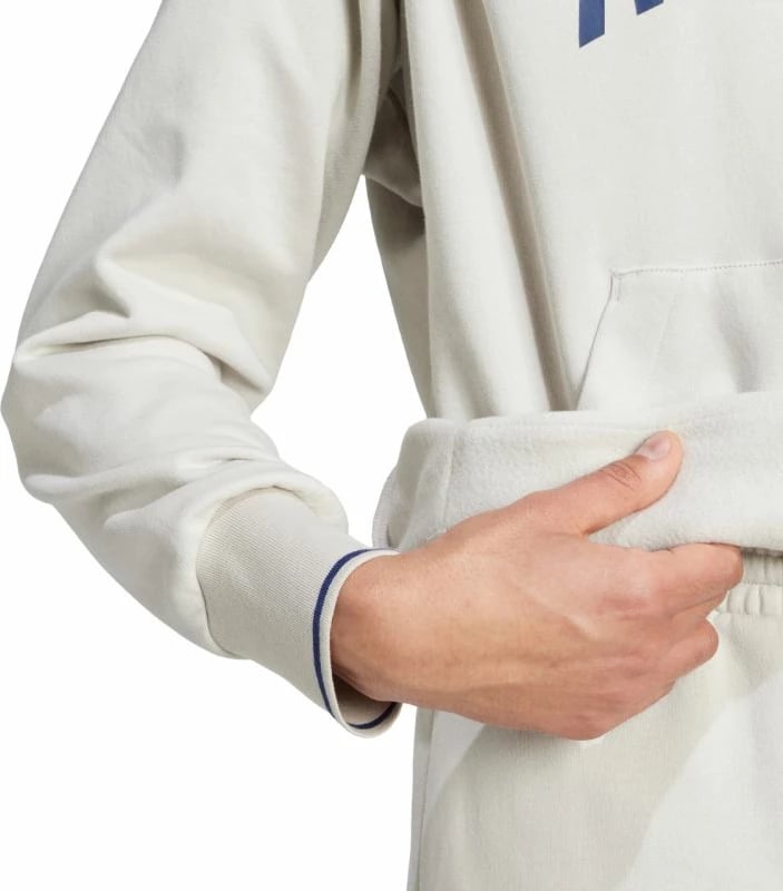 Duks me kapuç për meshkuj adidas, gri