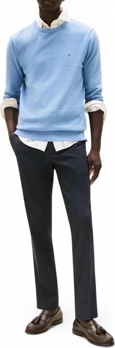 Xhemper për meshkuj Tommy Hilfiger, i kaltër i çelët