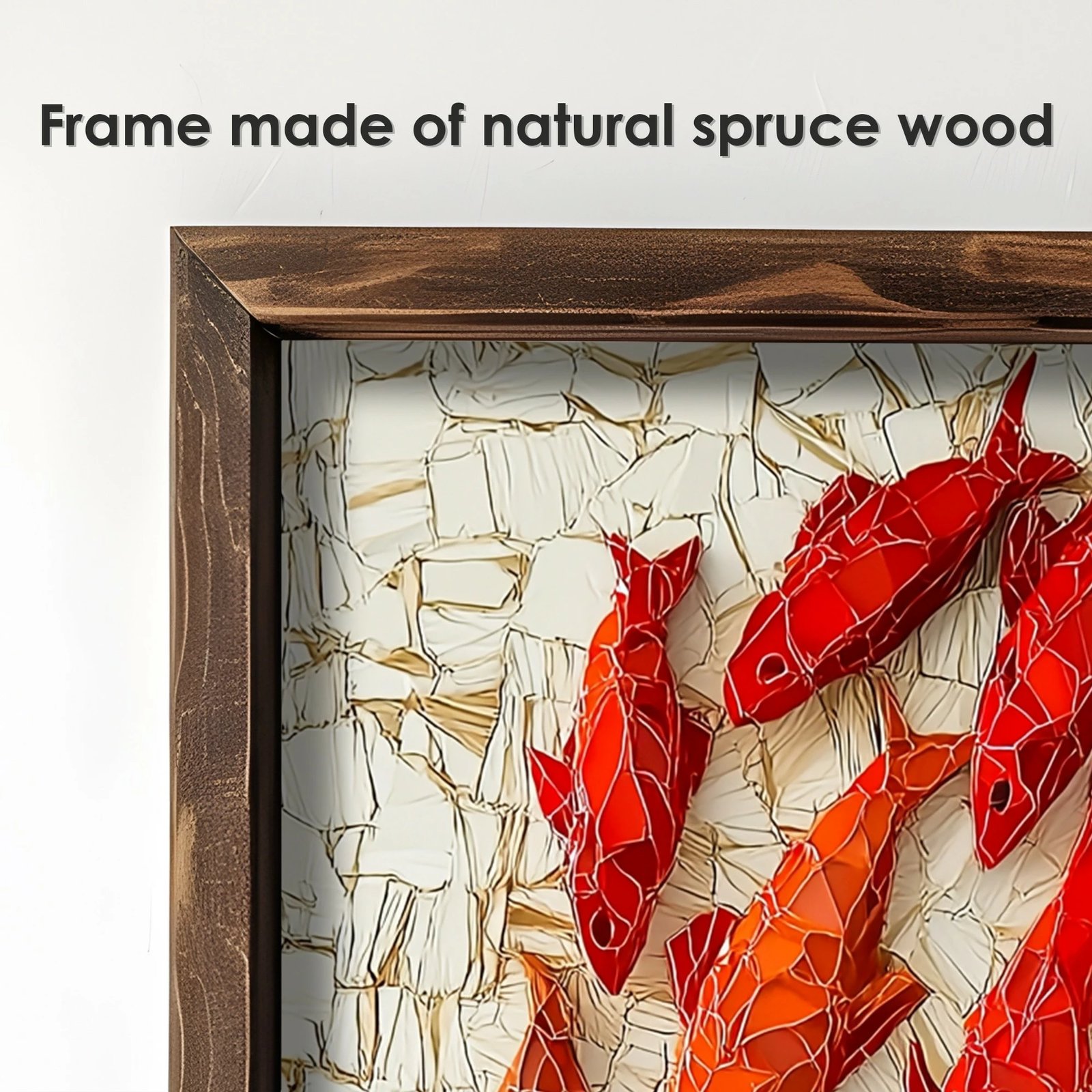 Pikturë dekorative me kornizë, MDF, shumëngjyrëshe, Wallity, EMR096