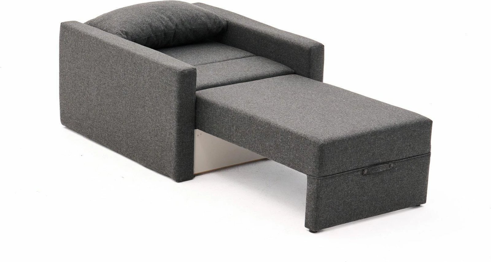 Krevati-karrige një vendi, ngjyrë antracit, Atelier del Sofa, Saros