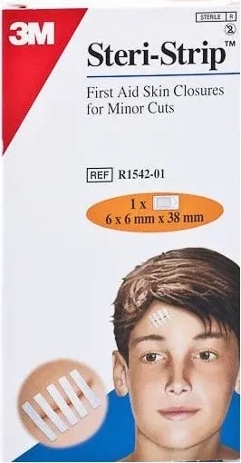Sutura për lëkurë 3M Steri-Strip R1542F unisex 1 copë