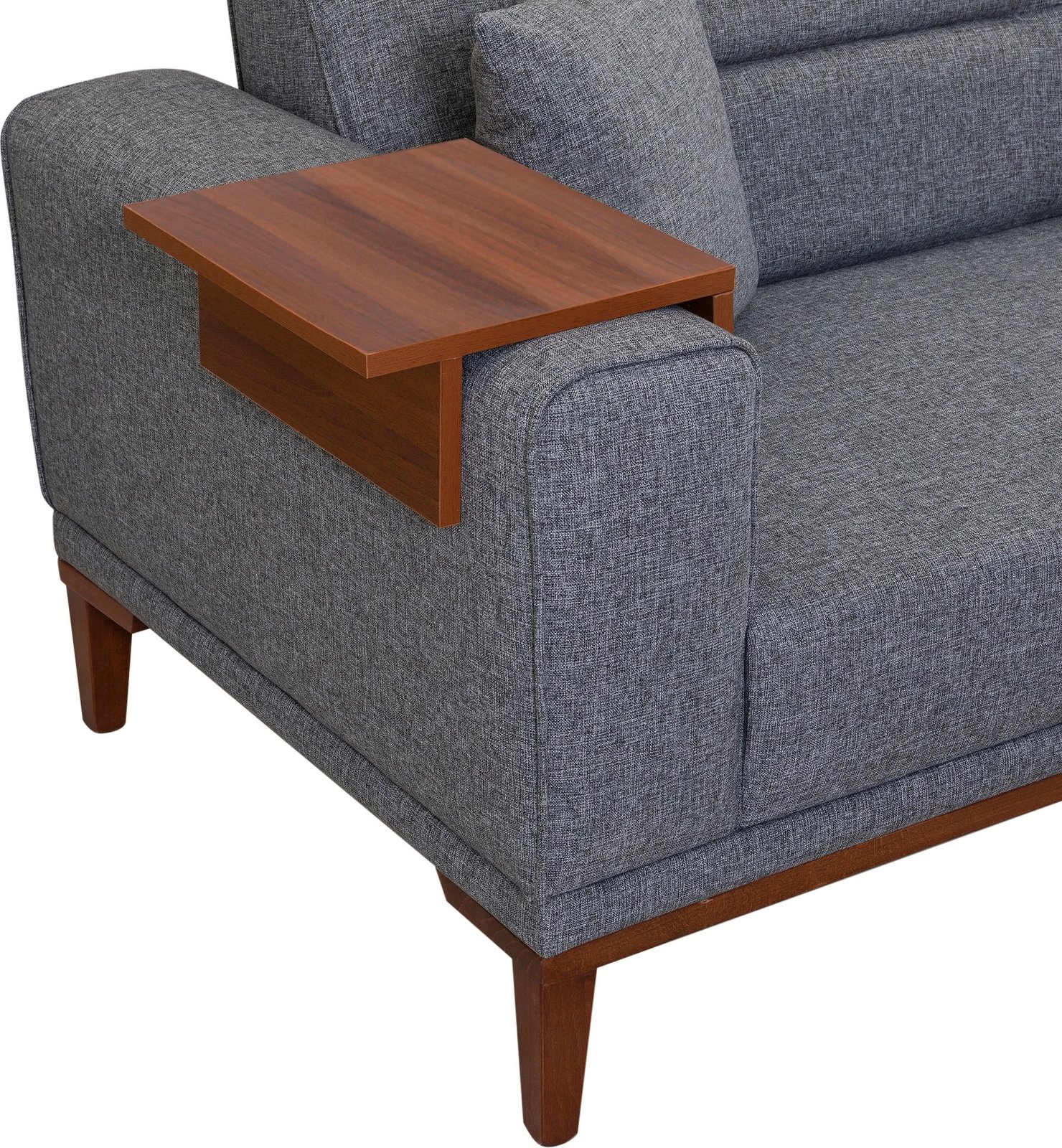 Divan-krevat 3 vende, Atelier del Sofa, Liones 3, ngjyrë gri e errët