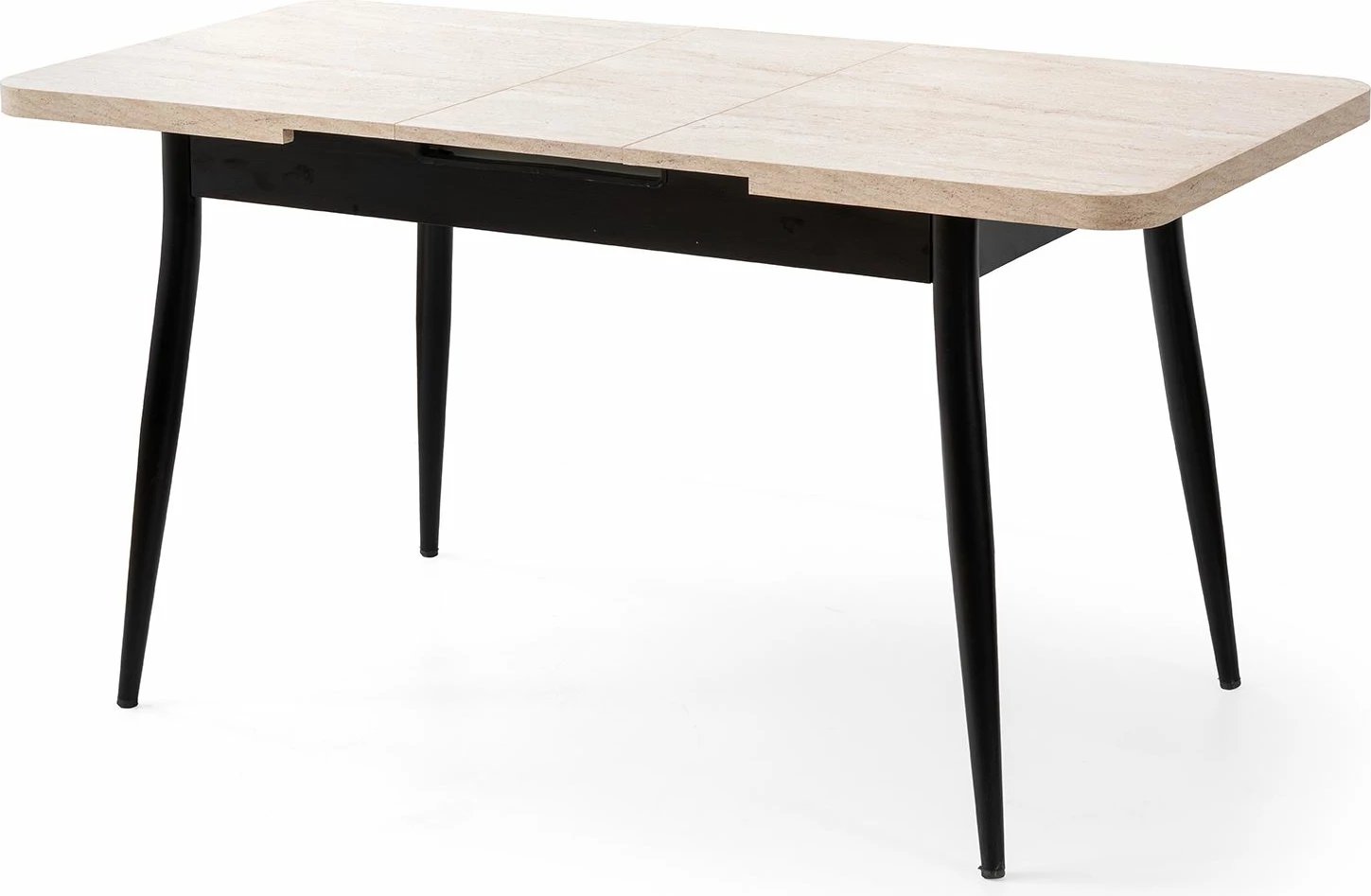 Tavolinë ngrënieje e zgjatshme, Skye Decor, travertinë, 1186