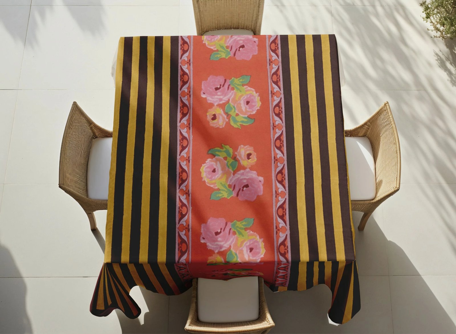 Mbulesë tavoline Hermia, Asr-tblclt25-7, 140x140cm