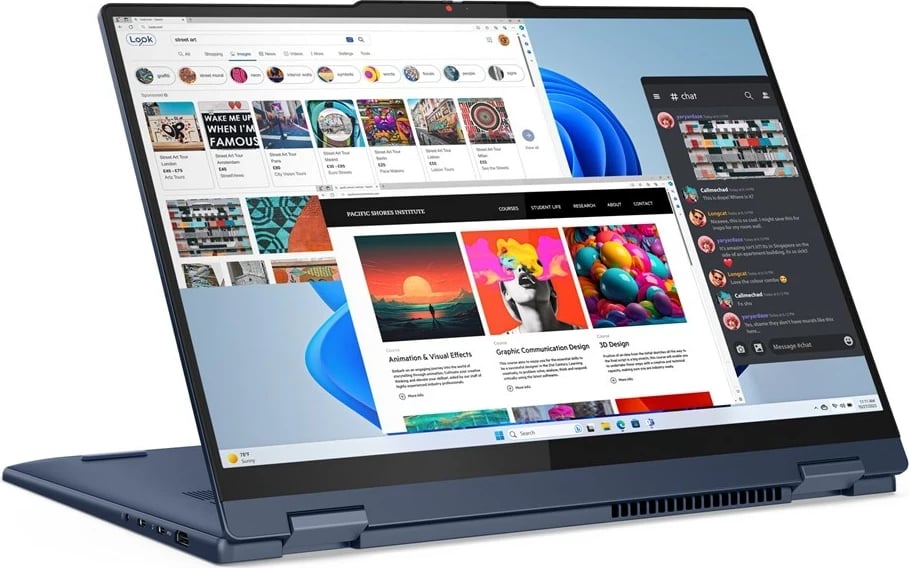 Laptop Lenovo IdeaPad 5, 16", Intel Core i7, 16 GB RAM, 1 TB SSD, Blu