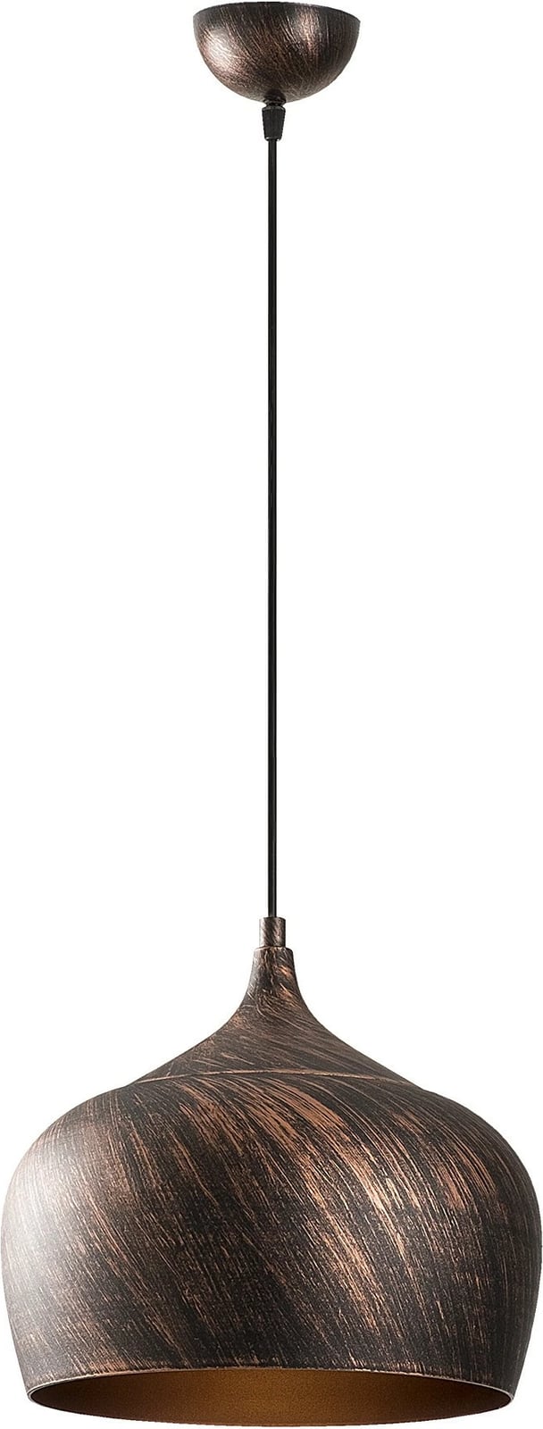 Llambë tavani moderne Opviq, Sağlam - 3761, bakër/ari, lartësi e rregullueshme