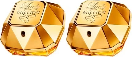 Set Eau De Parfum Paco Rabanne Lady Million, 2 x 30ml 