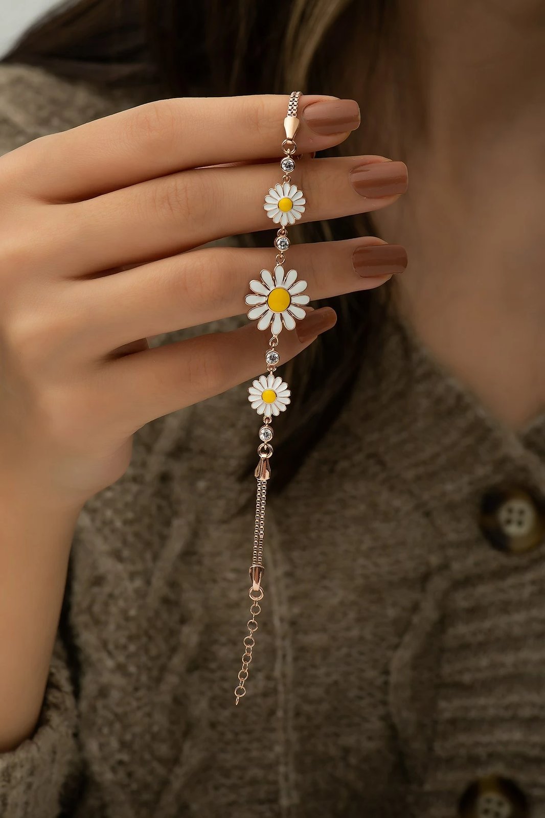 Byzylyk argjendi, ngjyrë rozë e artë, e bardhë, e verdhë, Jumeon, TRDYL633