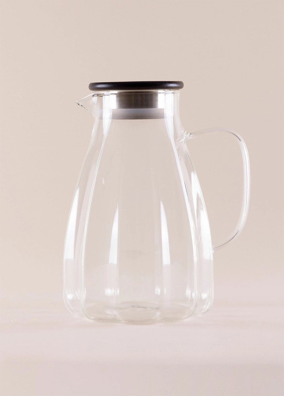 Shishe qelqi Hermia, kapak bambuje, SSE0033 Shishe qelqi Hermia, kapak bambuje, SSE0033