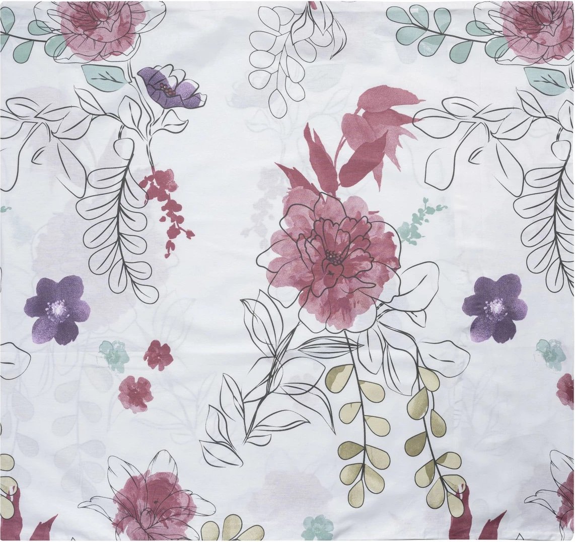 Jastëkë ranforce, ngjyrë rozë dhe e bardhë, L'essentiel, 80x80cm