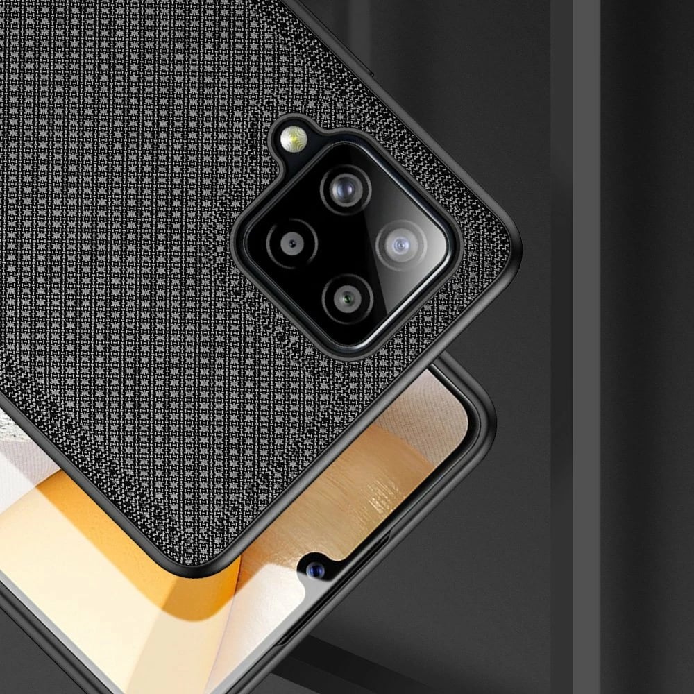 Mbështjellës Dux Ducis Fino për Samsung Galaxy A42 5G, najlon, i zi