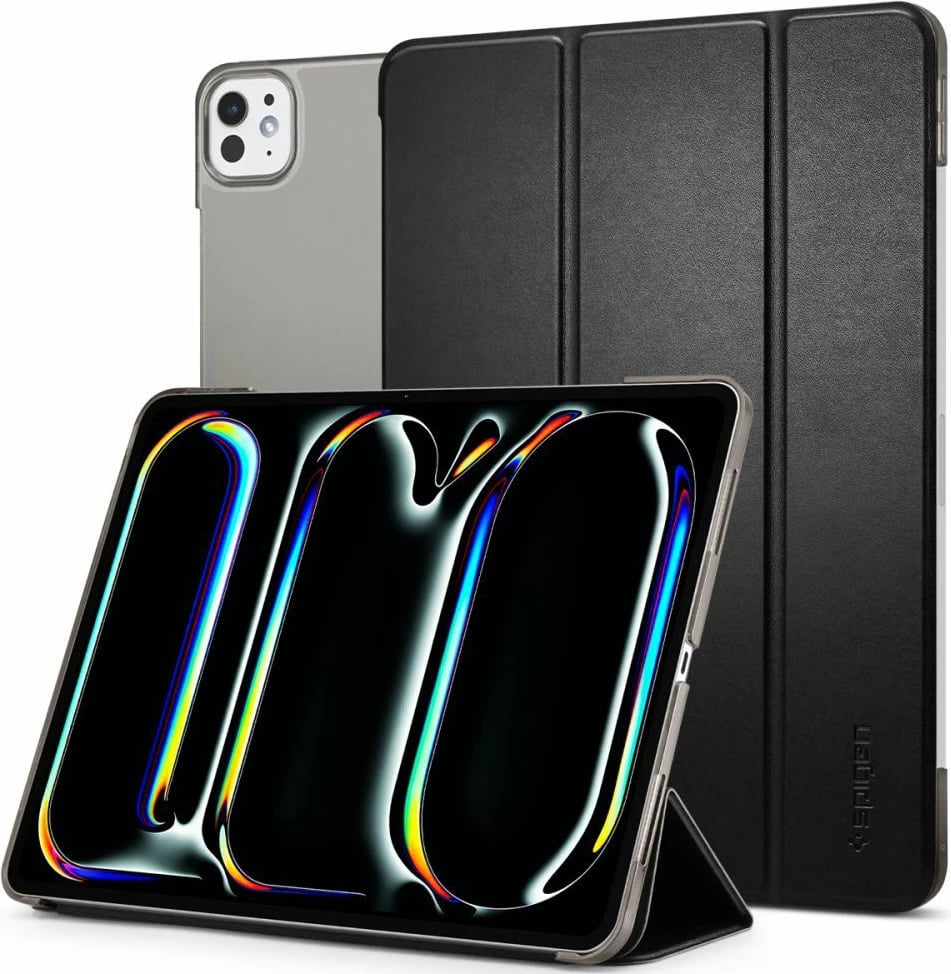 Mbështjellës Spigen Smart Fold për iPad Pro 11" (2024), E zezë