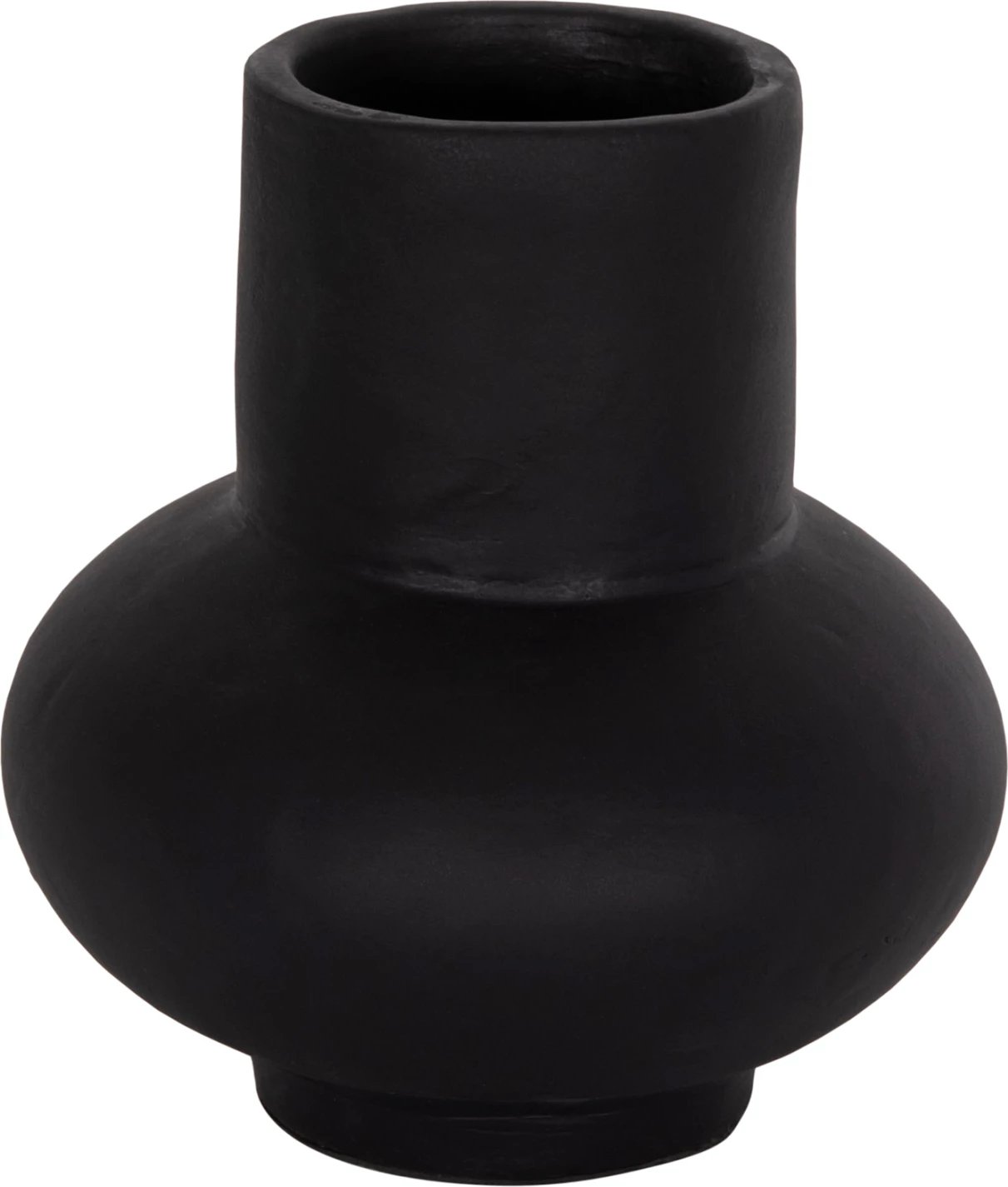 Vazo dekorative tavoline LEMA, terrakotë, e zezë, FH4664.01S, 22x22cm Vazo dekorative tavoline LEMA, terrakotë, e zezë, FH4664.01S, 22x22cm