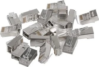 Prizë rrjeti Lanberg RJ45 8P8C, 20 copë, kat.6 FTP